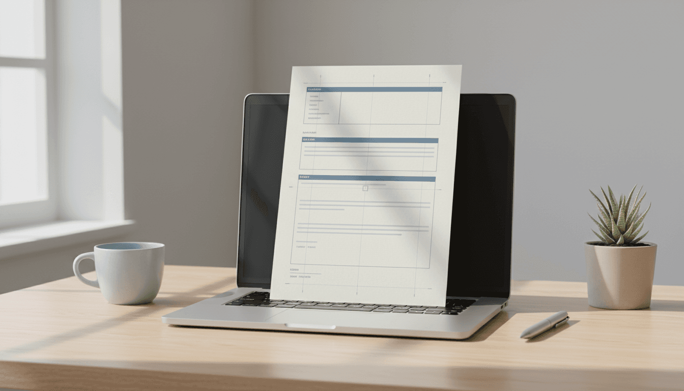 Illustration for graduate cover letter guidance