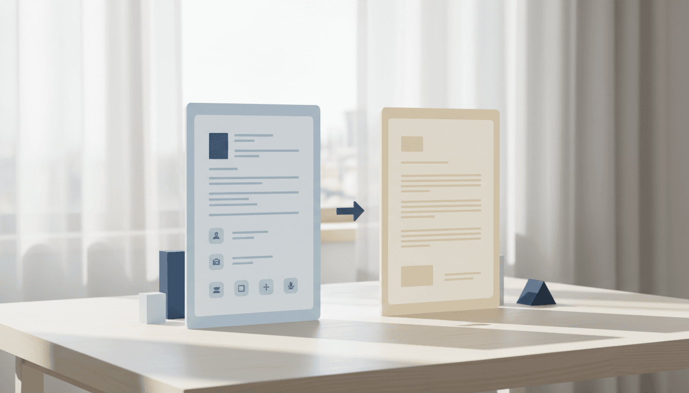 Cover Letter vs Resume: What's the Difference? article cover